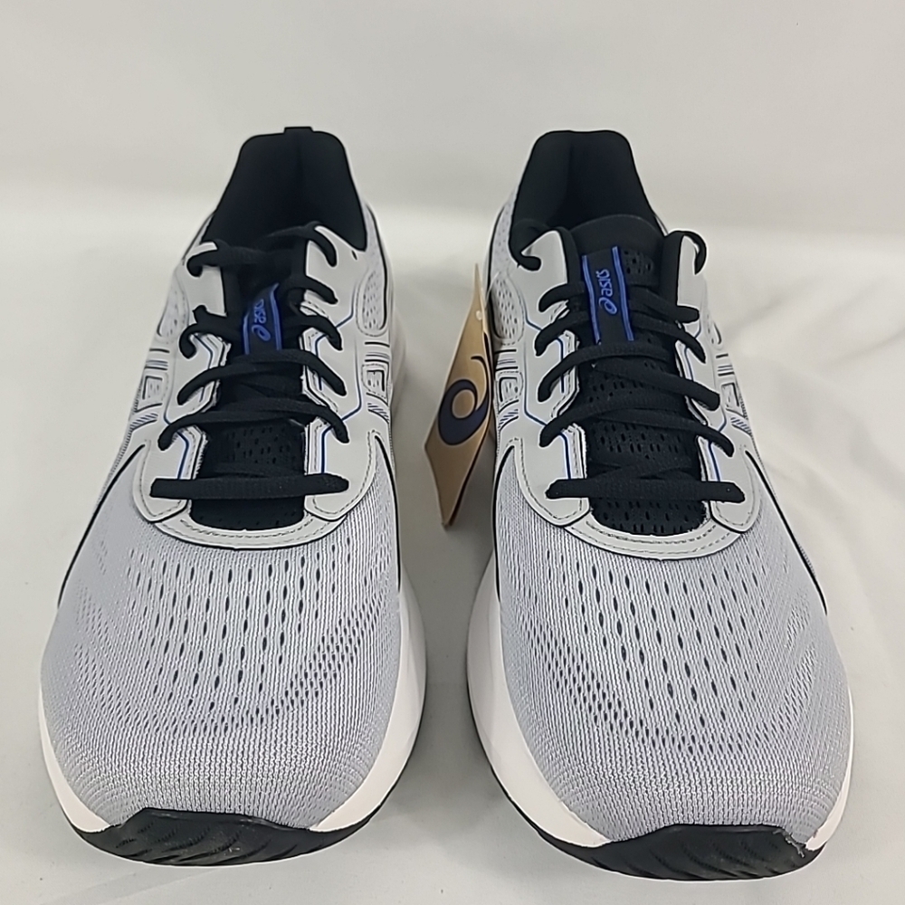 NEW Asics Men's Gel-Contend 9 Piedmont Grey/Black Sneakers Sz 12 - Picture 2 of 8